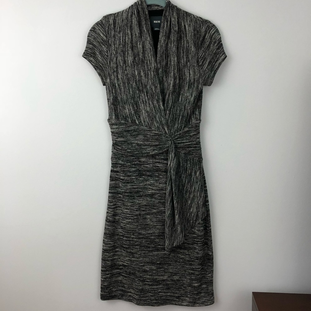 Anthropologie Maeve Grey Dress